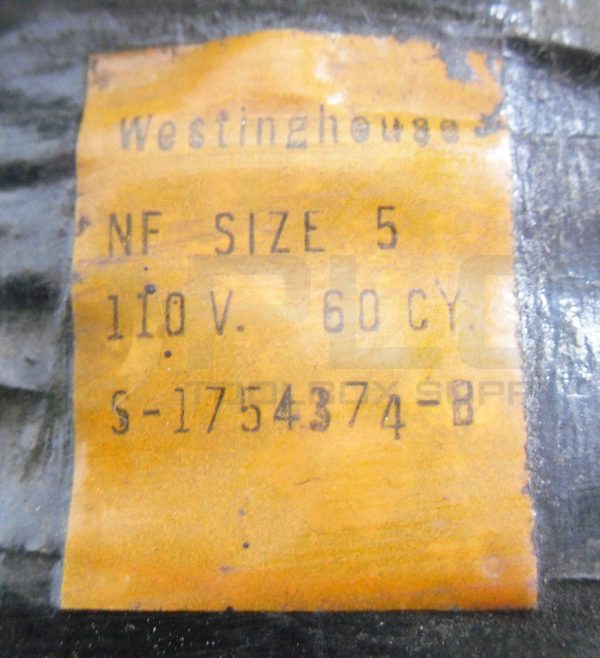 NEW WESTINGHOUSE S-1754374-B ELECTRICAL COIL 110V 60HZ SIZE 5 *READ* - Image 4