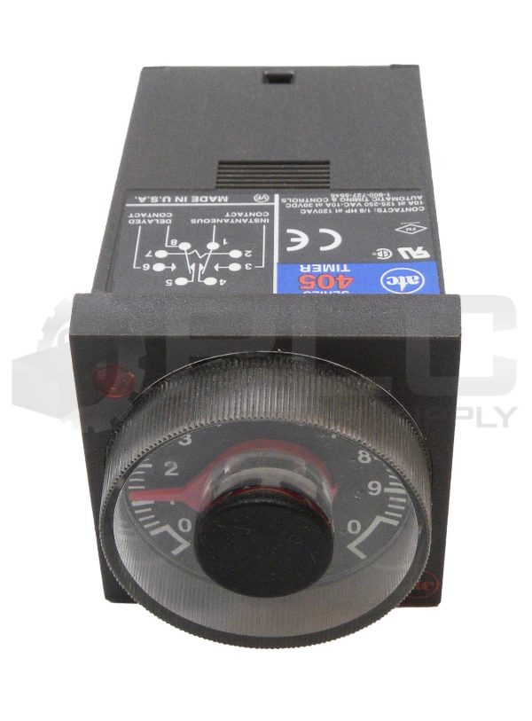 NEW ATC 3-0405A100F1X TIME DELAY RELAY SERIES 405 0-1.0 MIN 24-240VAC