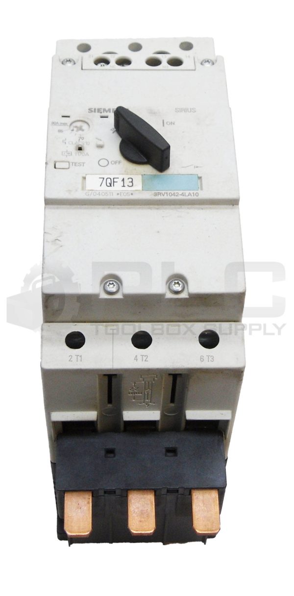 SIEMENS 3RV1042-4LA10 CIRCUIT BREAKER 690V 70-90A