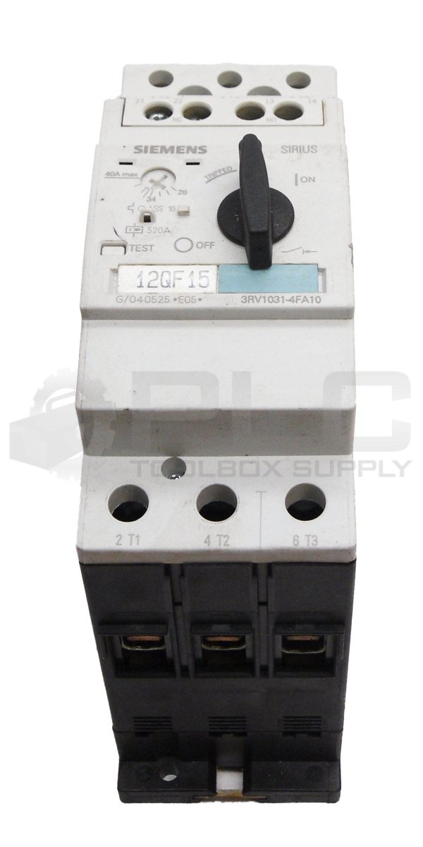 SIEMENS 3RV1031-4FA10 CIRCUIT BREAKER 690V 28-40A
