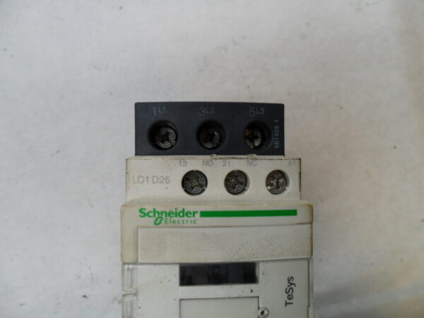 NEW SCHNEIDER ELECTRIC LC1D25G7 CONTACTOR 600V W/ G7 COIL 120V 50/60HZ *READ* - Image 6