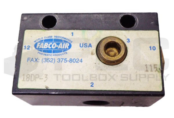FABCO-AIR 18DP-3 DIRCTIONAL CONTROL VALVE - Image 3