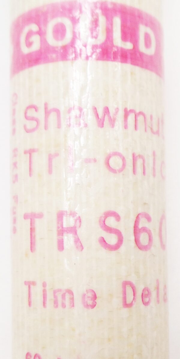 LOT OF 3 NEW FERRAZ SHAWMUT TRS60R TRI-ONIC FUSE 60A 600VAC 300VDC - Image 6