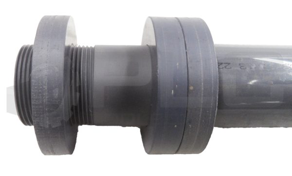 NEW LOT OF 8 +GF+ HARVEL 1120 PVC 1-1/2" 29" THREADED SCH 120 ASTM D 1785 *READ* - Image 7
