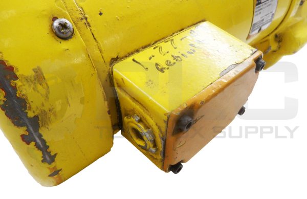 DRESSER 428039-15 MOTOR W/ GEARBOX 145Y FR 1.5/0.38HP 285/135RPM 460V 3PH *READ* - Image 5
