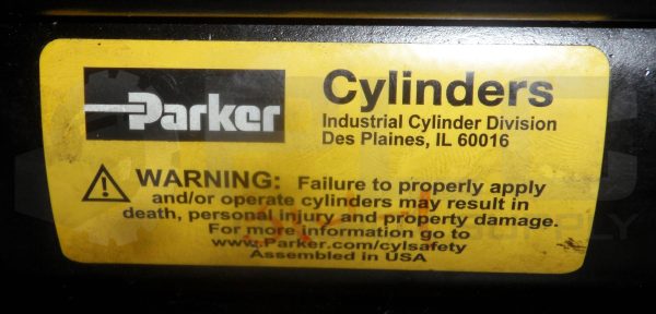 PARKER 1H2H0A00270933 HYDRAULIC CYLINDER 2.50CJJ2HKNAU5S29AC4.00 3000PSI - Image 5