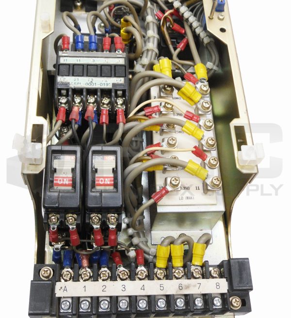 FANUC A06B-6050-H104 VELOCITY CONTROL UNIT *MISSING TOP BOARD* - Image 5