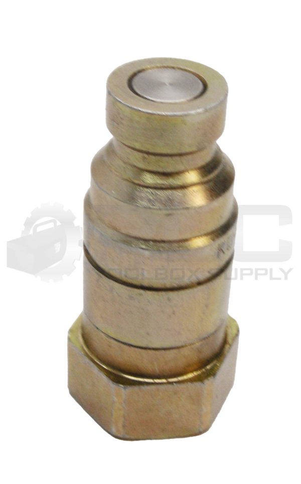 LOT OF 3 NEW KQM6H FLAT FACE COUPLER 3/8" SAE-J03 - Image 2