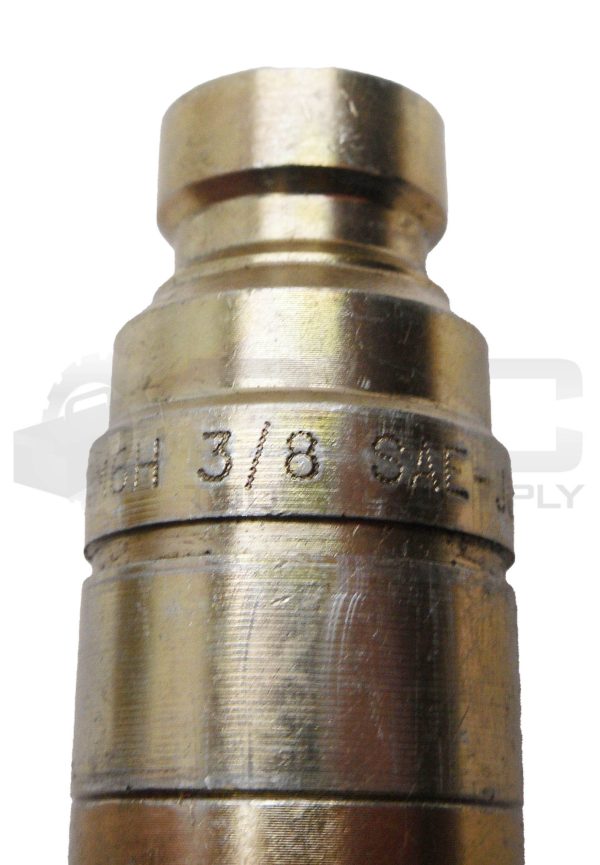 LOT OF 3 NEW KQM6H FLAT FACE COUPLER 3/8" SAE-J03 - Image 4