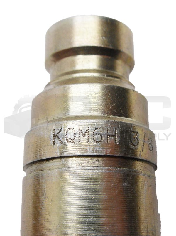 LOT OF 3 NEW KQM6H FLAT FACE COUPLER 3/8" SAE-J03 - Image 6