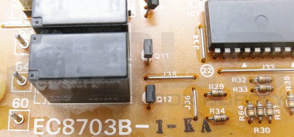 HITACHI EC8703B-1-KA CIRCUIT BOARD - Image 4