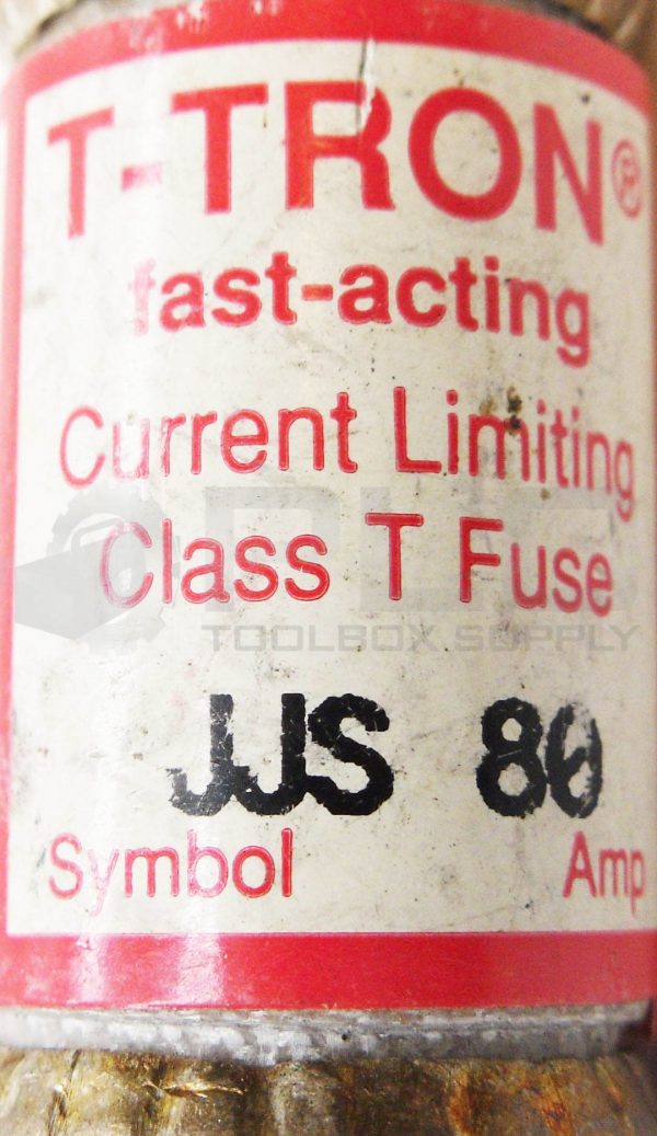 NEW T-TRON JJS80 CURRENT LIMITING FUSE 80A 600VAC - Image 3