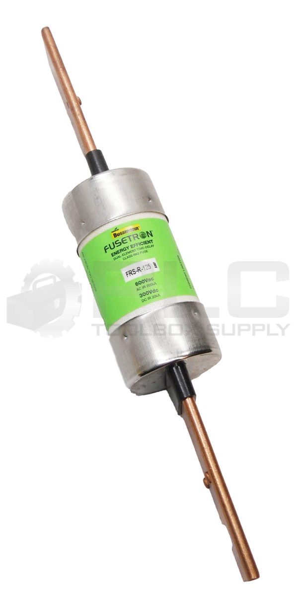 NEW BUSSMAN FRS-R-125 ENERGY EFFICIENT FUSE 125A 600VAC 300VDC *READ* - Image 2