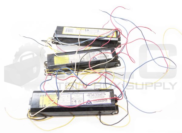 LOT OF 3 ADVANCE R-2S40-1-TP ENERGY SAVER BALLAST 120V 60HZ .73A