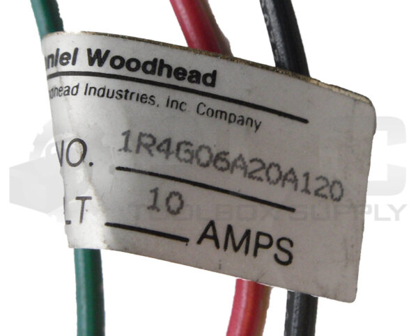 NEW WOODHEAD 1R4G06A20A120 CONNECTOR 600V 10A - Image 4