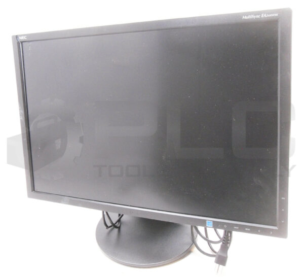 NEC EA244WMI-BK LCD MONITOR 100-240V 0.80-0.45A 24" *READ* - Image 2