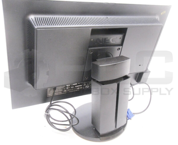NEC EA244WMI-BK LCD MONITOR 100-240V 0.80-0.45A 24" *READ* - Image 3