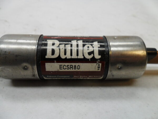 BULLET ECSR80 TIME DELAY FUSE 80A 600VAC - Image 3