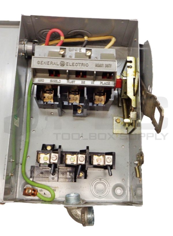 GE GENERAL ELECTRIC TH3361 SAFETY SWITCH, MODEL 10, 30AMP, 600VAC/250VDC - Image 3
