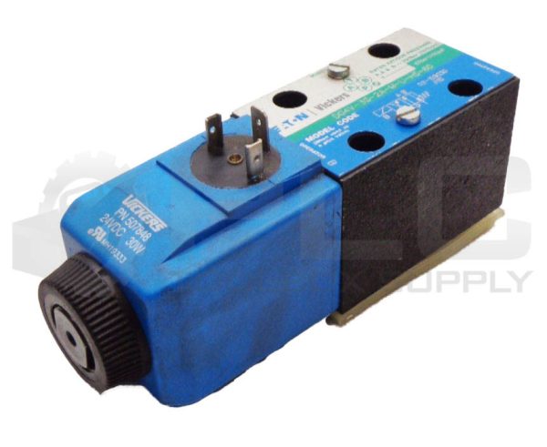 NEW VICKERS DG4V-3S-2A-M-U-H5-60 SOLENOID VALVE 02-109030 W/507848 COIL 24VDC