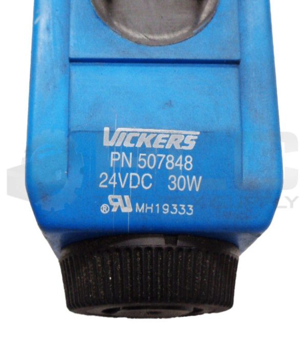 NEW VICKERS DG4V-3S-2A-M-U-H5-60 SOLENOID VALVE 02-109030 W/507848 COIL 24VDC - Image 4