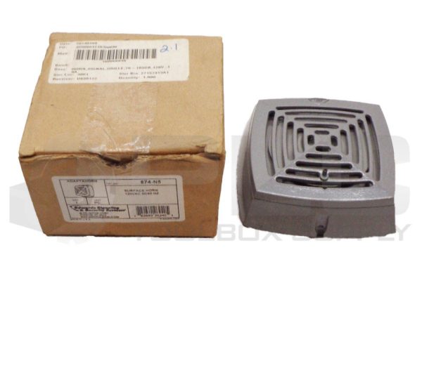 NEW EDWARDS SIGNALING 874-N5 ADAPTAHORN SURFACE HORN 120V