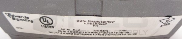 NEW EDWARDS SIGNALING 874-N5 ADAPTAHORN SURFACE HORN 120V - Image 5