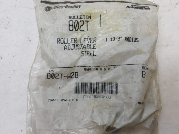 SEALED NEW ALLEN BRADLEY 802T-W2B /B CONTROL ARM ROLLER LEVER - Image 3