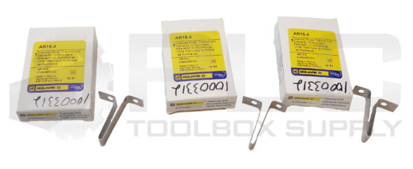 LOT OF 3 NEW SQUARE D AR15.4 OVERLOAD RELAY THERMAL UNIT