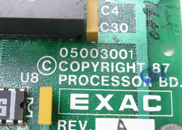EXAC 05003001 PROCESSOR BOARD - Image 4