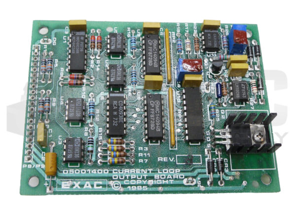 EXAC 05001400 CURRENT LOOP OUTPUT BOARD