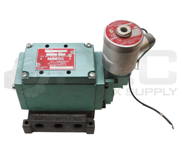 NUMATICS 33SXP4410 PNEUMATIC SOLENOID VALVE 120V 50/60HZ .16A W/ 237-221B COIL