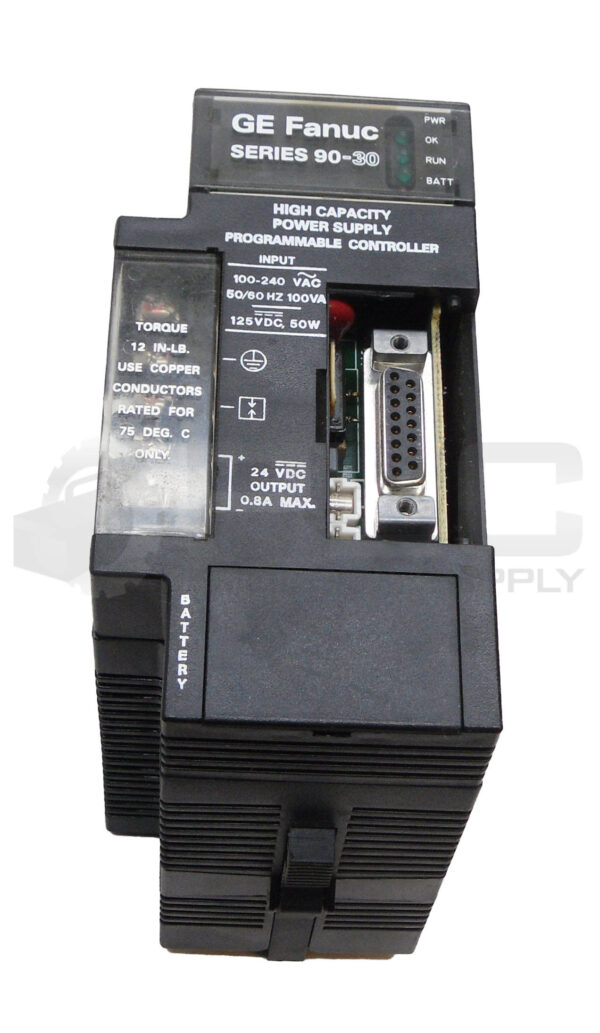 GE FANUC IC693PWR330G POWER SUPPLY 120/240VAC 30W 50/60HZ 125VDC *READ*