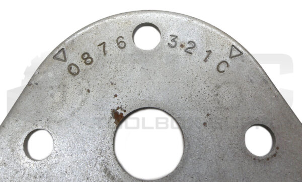 LOT OF 2 BRAY 02-0200-70010-529 NOTCHED PLATE FOR BUTTERFLY VALVE 0876-3210 - Image 4