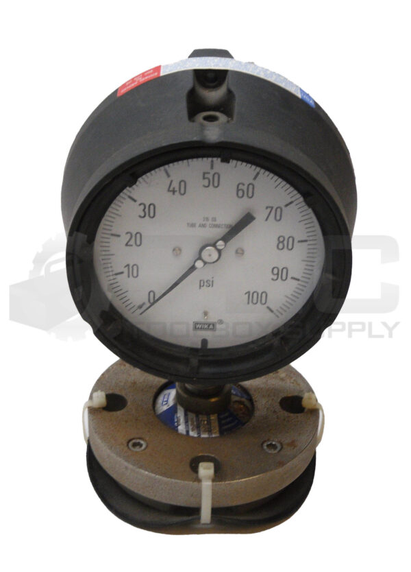 NEW WIKA 990.12 PRESSURE GAUGE 275PSIG *READ*