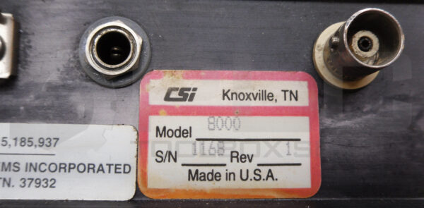 CSI ULTRASPEC 8000 ANALYZER W/ LEATHER PROTECTOR - Image 6