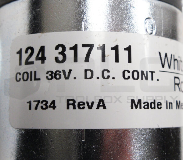 NEW WHITE RODGERS 124317111 SOLENOID 36VDC - Image 5
