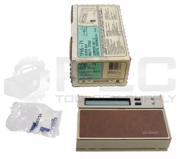NEW WHITE-RODGERS 1F95-71 DIGITAL THERMOSTAT BEIGE