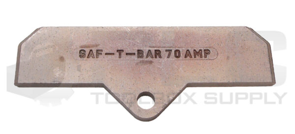 NEW SAF-T-BAR 70 AMP STANDARD CLEANING CONTACT SHOE 70A 3-3/4"