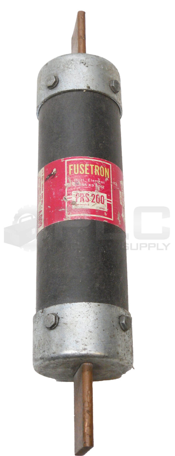 LOT OF 2 BUSSMAN FRS 200 DUAL ELEMENT FUSE 200A 600V - Image 2