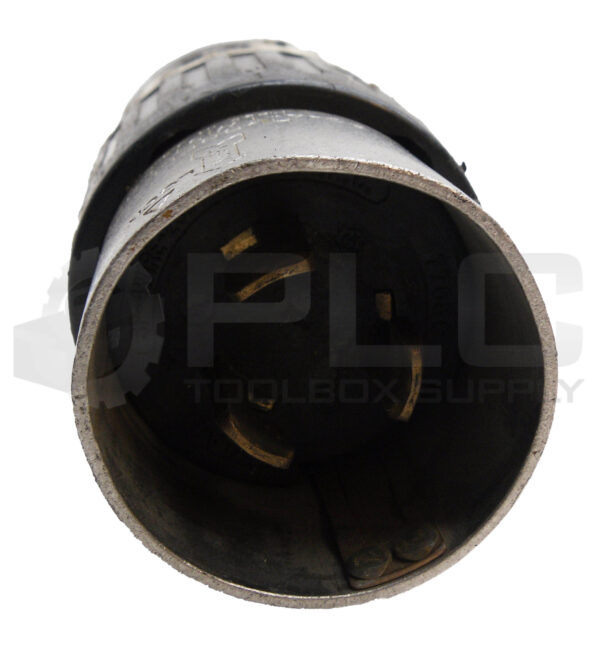 HUBBELL 7765C TWIST LOCK PLUG 250VDC 600VAC 3P 4W - Image 2