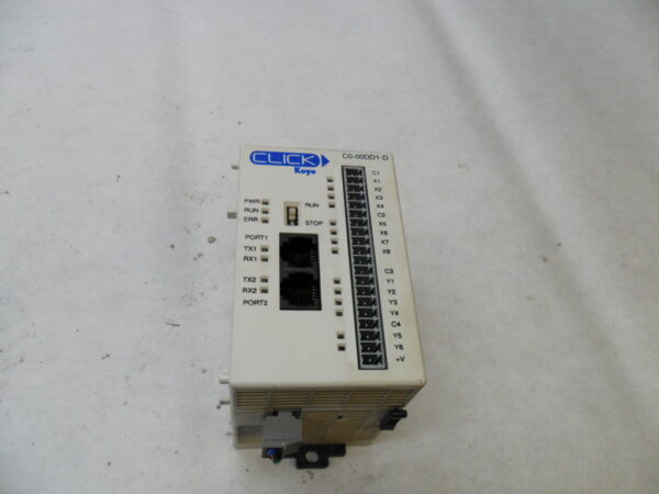 AUTOMATION DIRECT C0-00DD1-D CLICK BASIC PLC 24VDC 20W