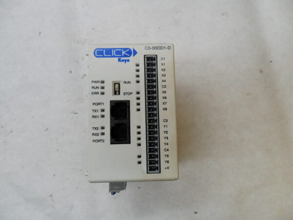 AUTOMATION DIRECT C0-00DD1-D CLICK BASIC PLC 24VDC 20W - Image 2