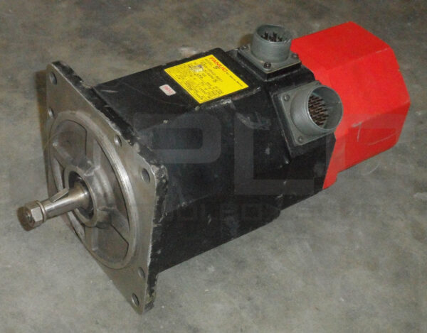 FANUC A06B-0542-B221 AC SERVO MOTOR MODEL 5F 6NM 6.4A 3PH 8P 2000RPM 114V