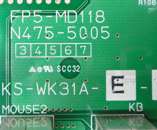 FP5-MD118 CIRCUIT BOARD N475-5005 KS-WK31A-E - Image 5