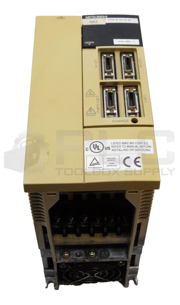 MITSUBISHI MDS-B-SVJ2-20 SERVO DRIVE UNIT 12.6A 200-230V 50/60HZ *READ*