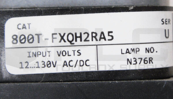 NEW ALLEN BRADLEY 800T-FXQH2RA5 /U W/ 800TC-N374 /A W/ (2) 800T-XD4 /E - Image 8