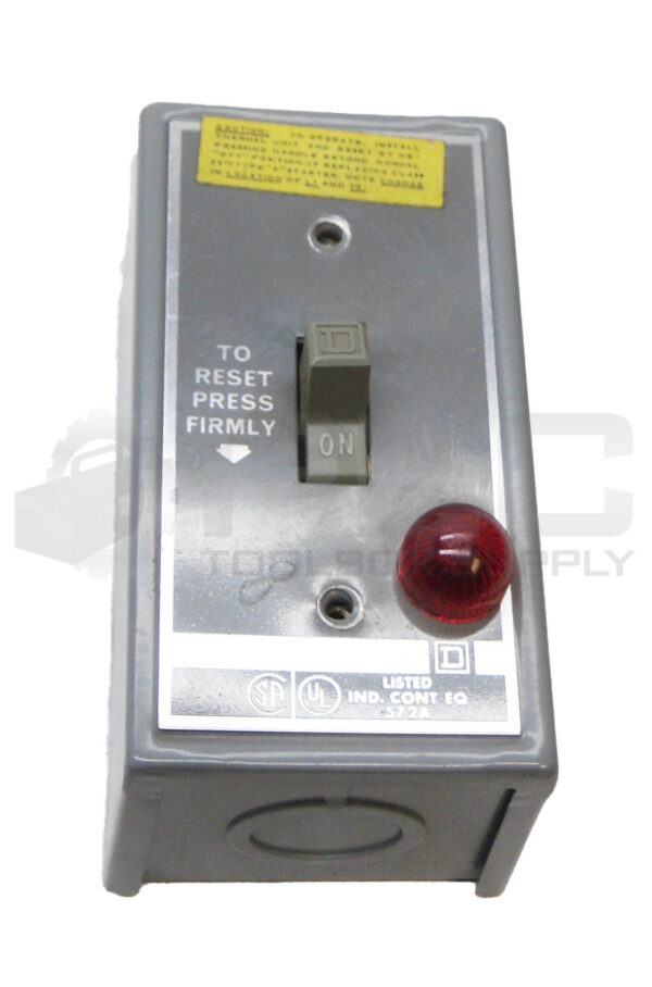 NEW SQUARE D 2510 FG-1P FRACTIONAL HORSEPOWER MANUAL STARTER *READ*