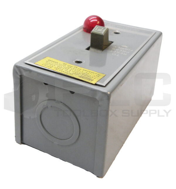 NEW SQUARE D 2510 FG-1P FRACTIONAL HORSEPOWER MANUAL STARTER *READ* - Image 3