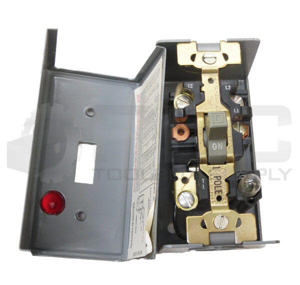 NEW SQUARE D 2510 FG-1P FRACTIONAL HORSEPOWER MANUAL STARTER *READ* - Image 5